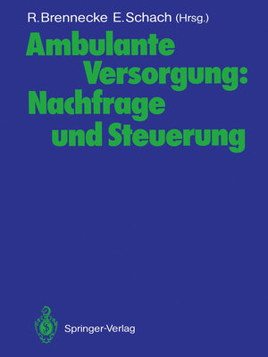 cover image of Ambulante Versorgung